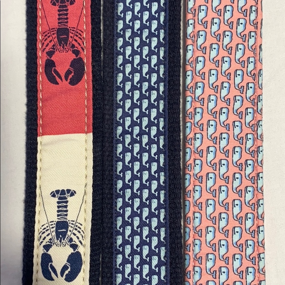 EUC Bundle of Vineyard Vines Belts